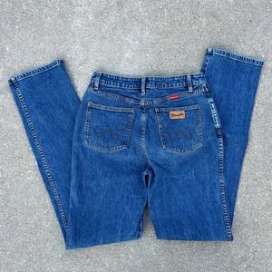 Y2K Wrangler Cowboy Cowgirl Cut Slim Fit Stretch jeans 7/8x36 18MWZSW